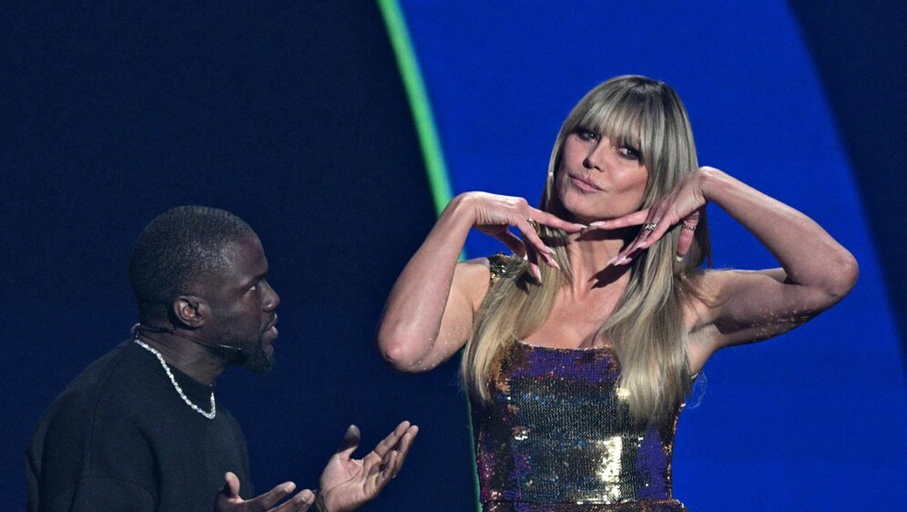 Heidi Klum i Kevin Hart - 1