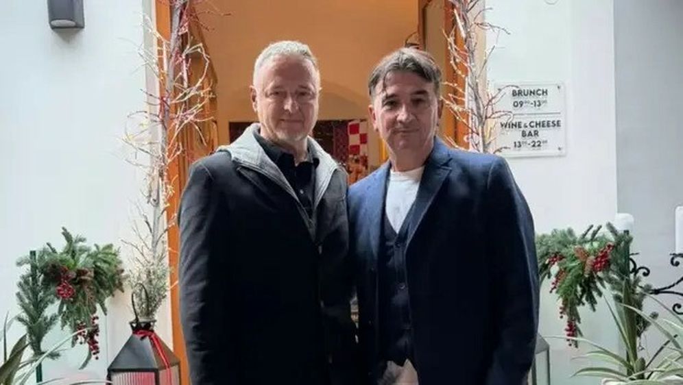 Zlatko Dalić i Marko Perković Thompson