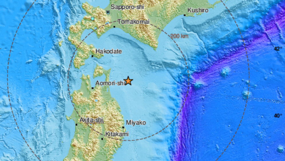 Snažan potres pogodio Japan