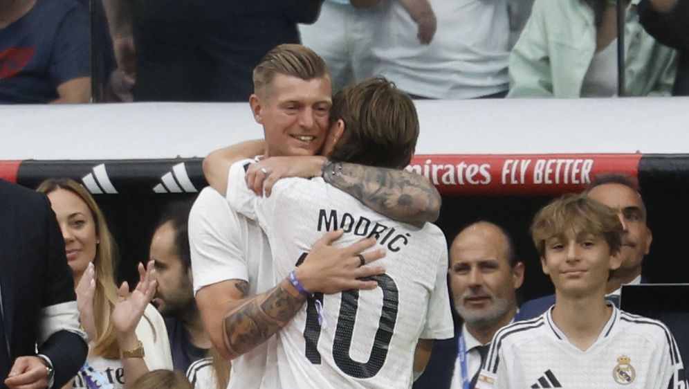 Toni Kroos i Luka Modrić
