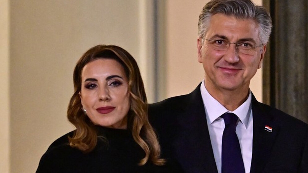 Andrej Plenković i Ana Maslać Plenković