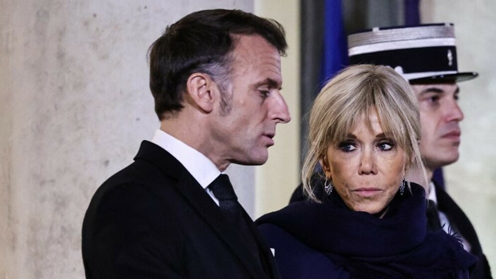 Emmanuel i Brigitte Macron