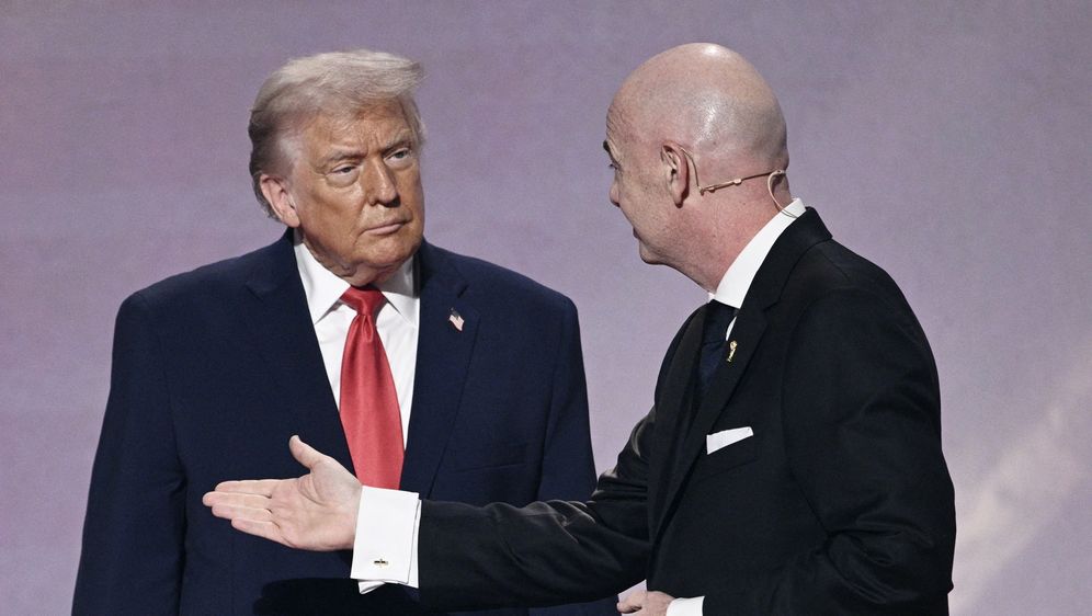 Gianni Infantino i Donald Trump