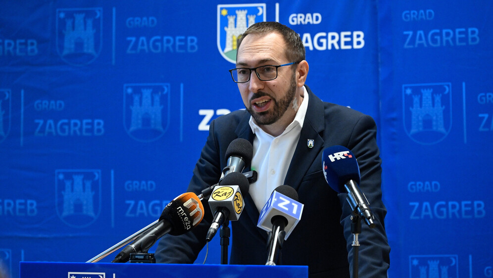 Gradonačelnik Zagreba Tomislav Tomašević