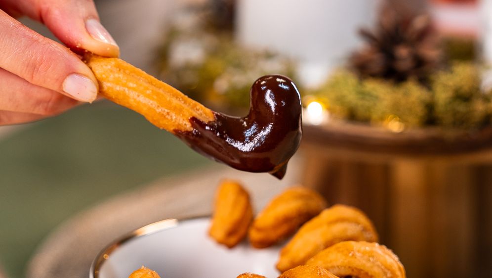 Churros u obliku lizalica