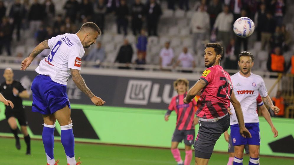 Hajduk - Lokomotiva, gol Trajkovskog