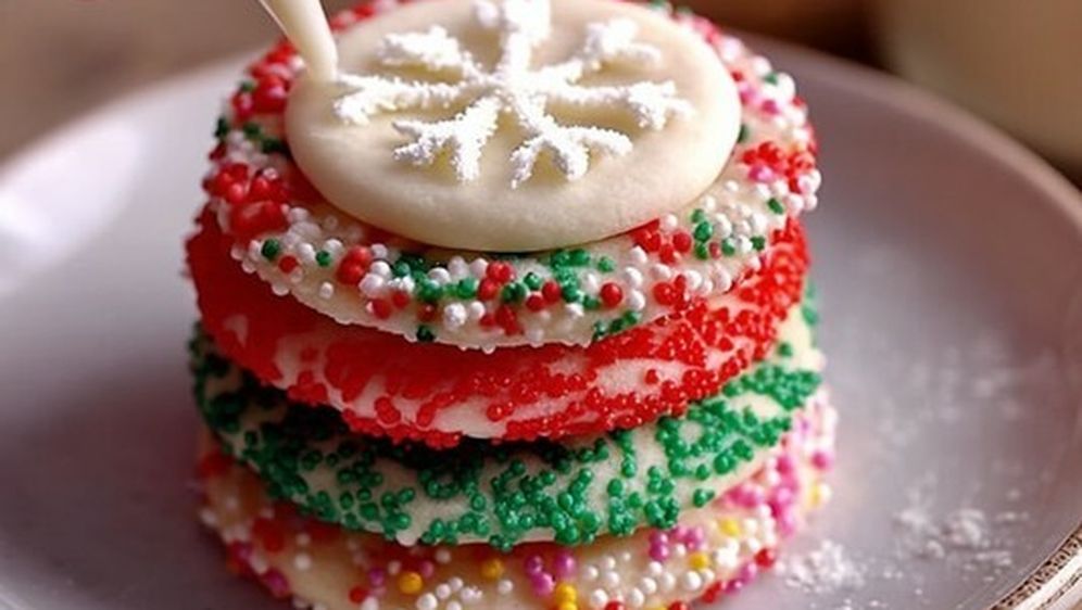 Slojeviti božićni keksi