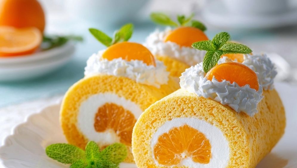 Rolada od sira i mandarina