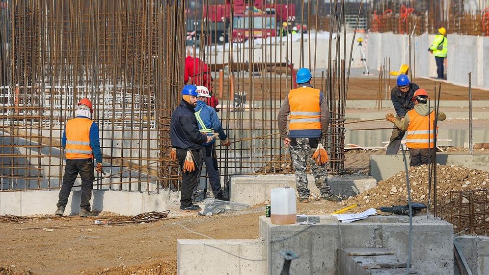 Radnici u Kranjčevićevoj ulici