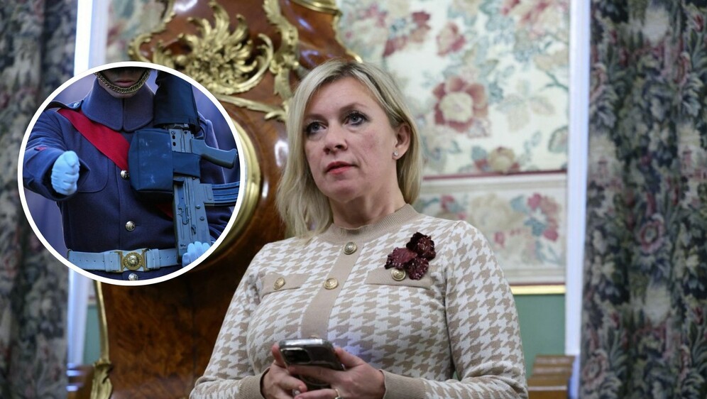 Britanski vojnik i Maria Zaharova
