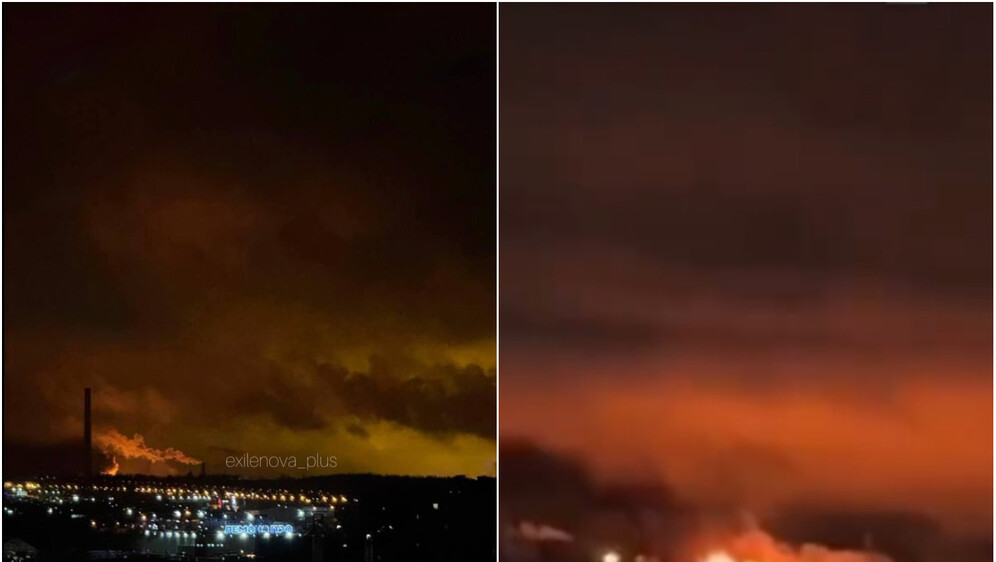 Napad na rusku naftnu rafineriju Slavneft-YANOS