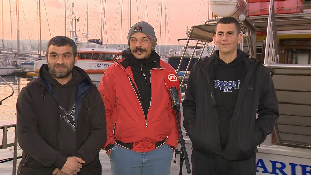 Sebadijan, Damir i Dejan, ribari spasitelji