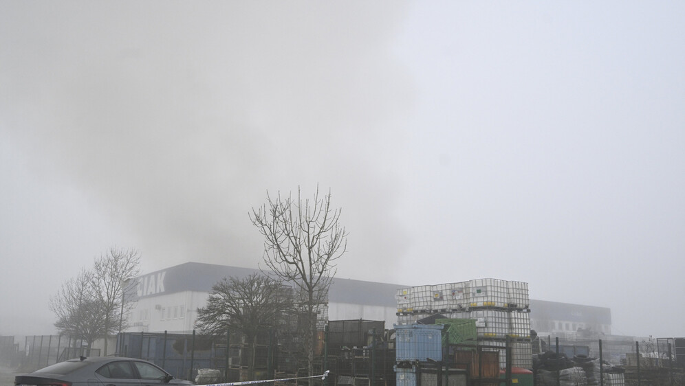 Požar CIAK-a u Gubaševu kod Zaboka