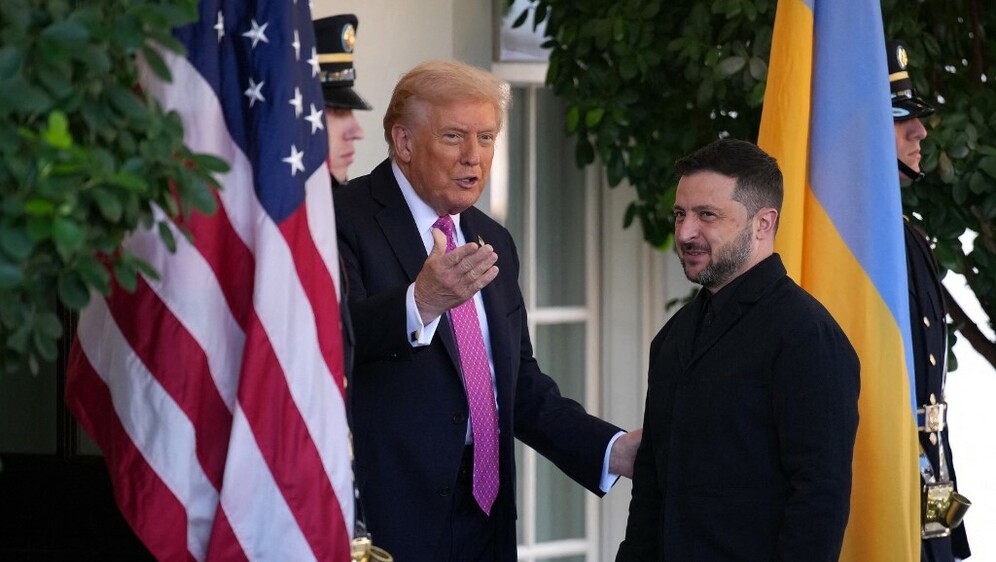 Donald Trump i Volodimir Zelenski