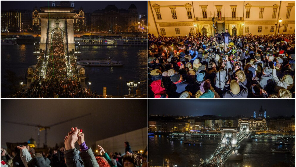 Prosvjed u Mađarskoj