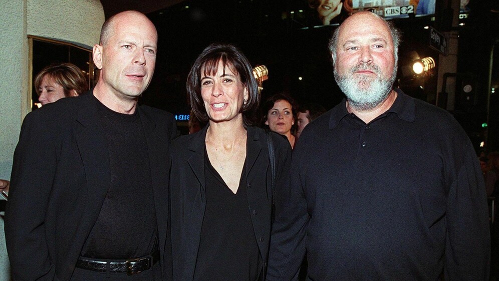 Rob i Michele Reiner i Bruce Willis