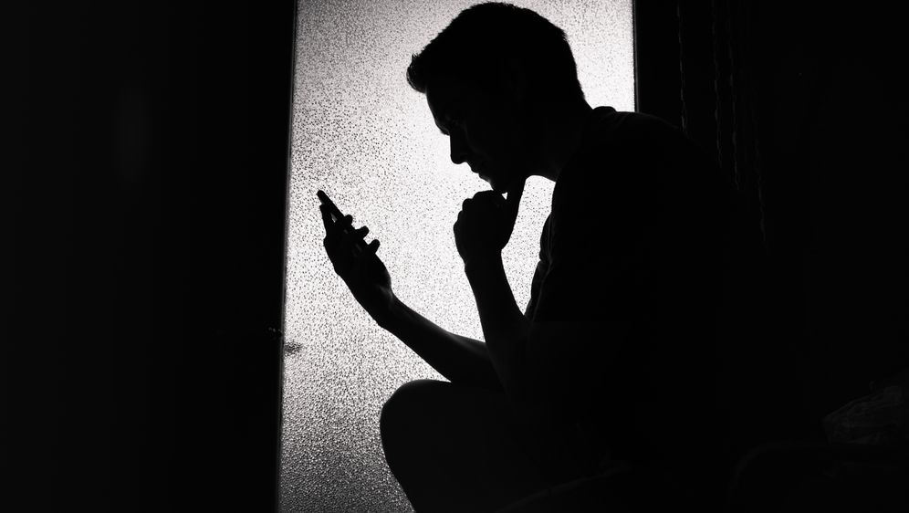 Zabrinuti tinejdžer, ilustracija