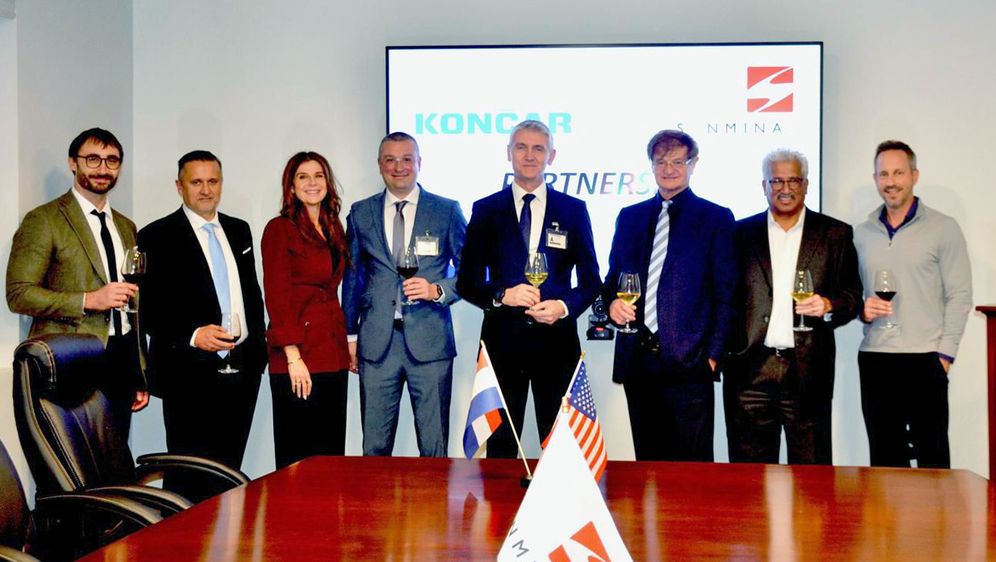 Potpisivanje ugovora između Končara i Sanmina Corporation