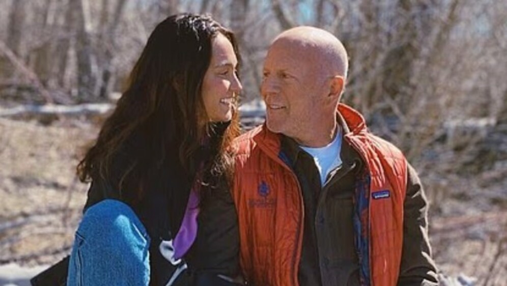 Emma Hemming i Bruce Willis