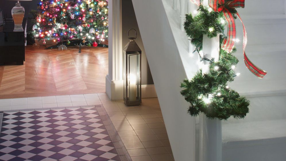 Božićno dekoriranje stepenica - 2