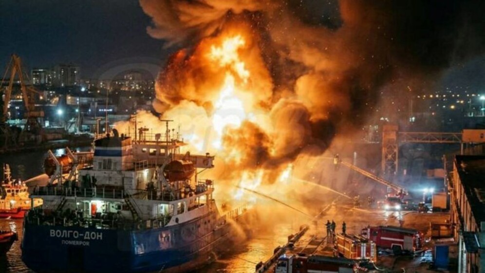 Ukrajina napala ruski brod