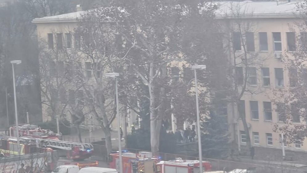 Požar na Veterinarskom fakultetu