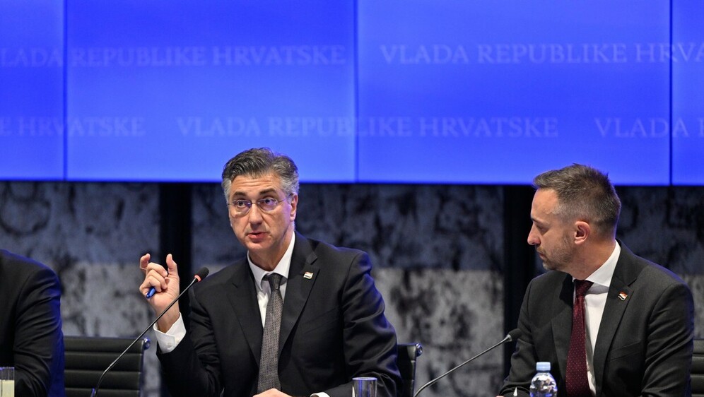 Andrej Plenković i Marin Piletić