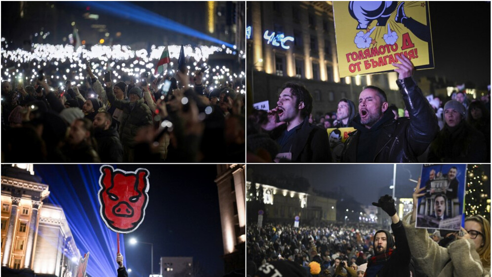 Prosvjed u Bugarskoj