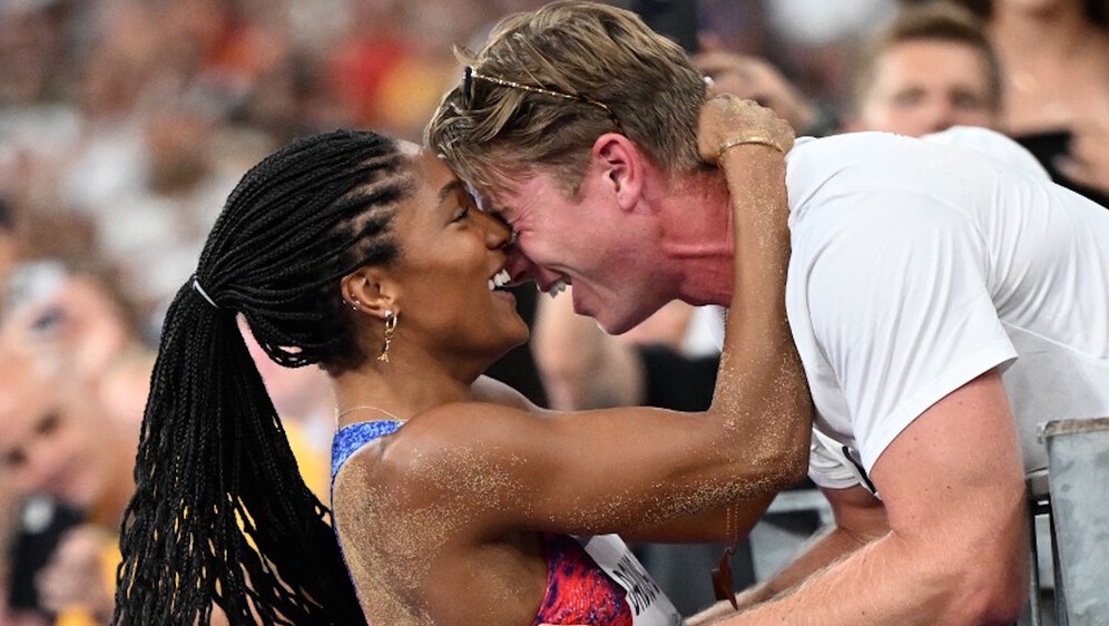 Tara David-Woodhall i Hunter Woodhall