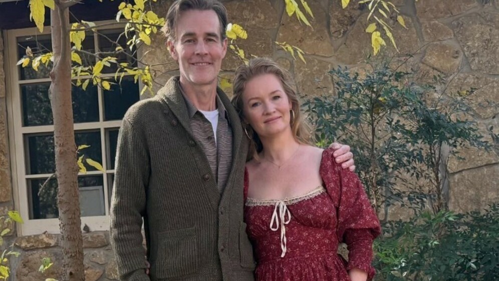 James Van Der Beek sa suprugom