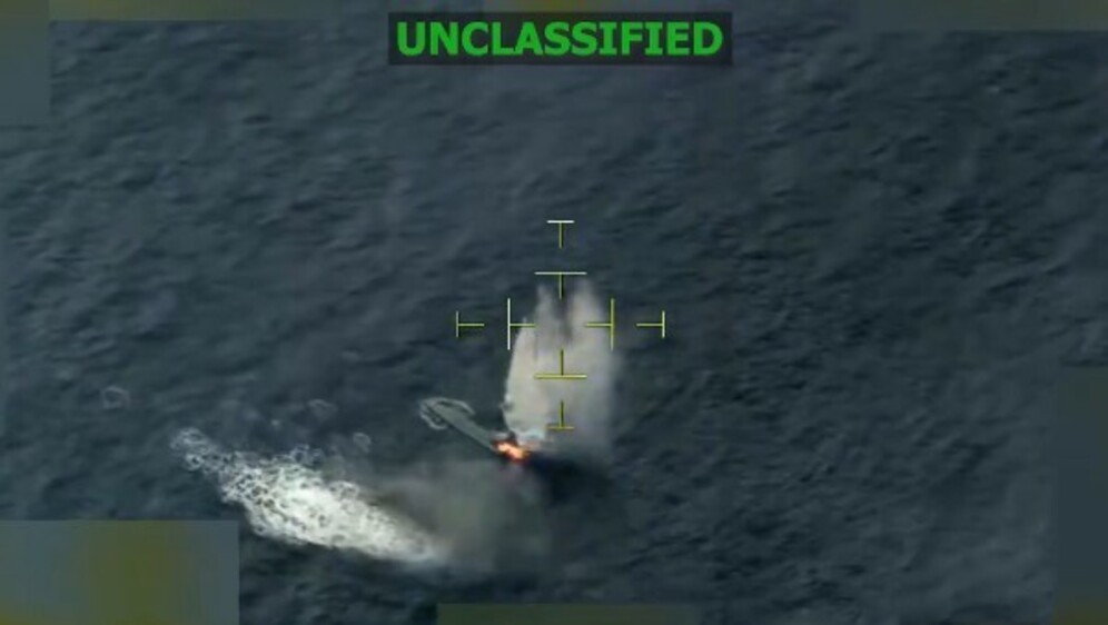 Amerika napala brod u istočnom Pacifiku