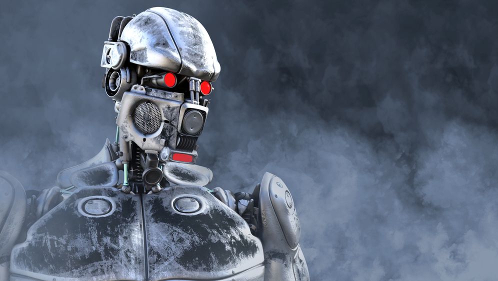 Opasan robot, ilustracija