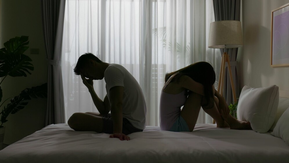 Ljubavni par u svađi