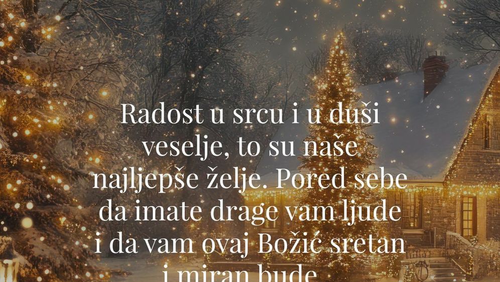 Čestitke za Božić za bližnje