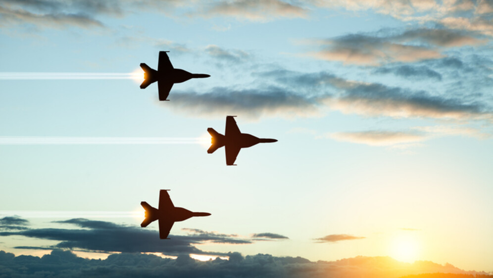 Ilustracija: borbeni zrakoplov