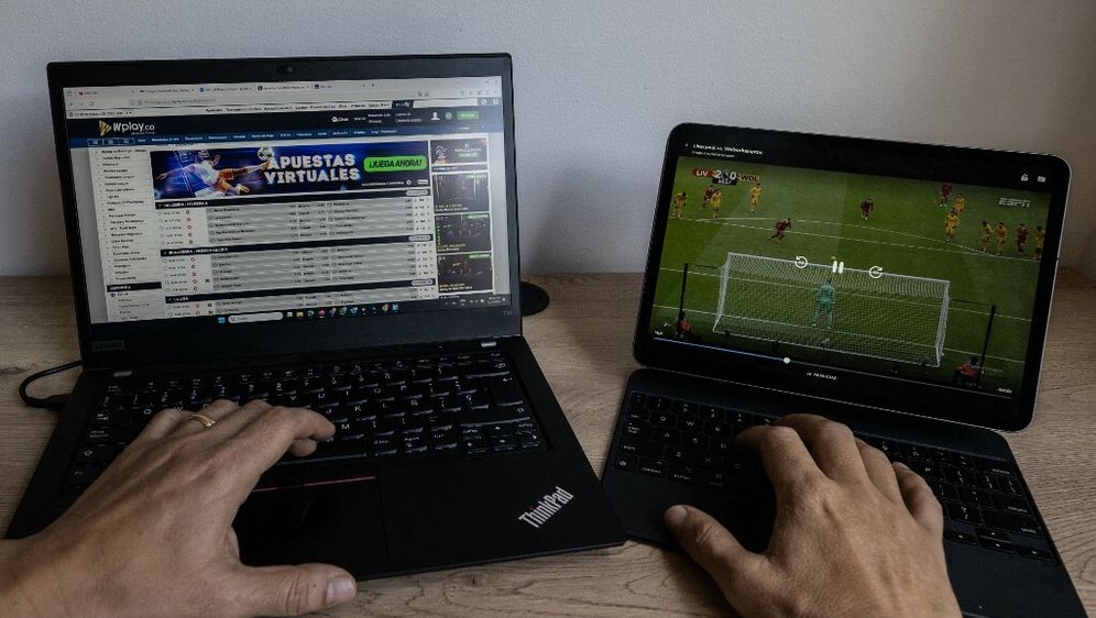 Klađenje na nogomet - ilustracija