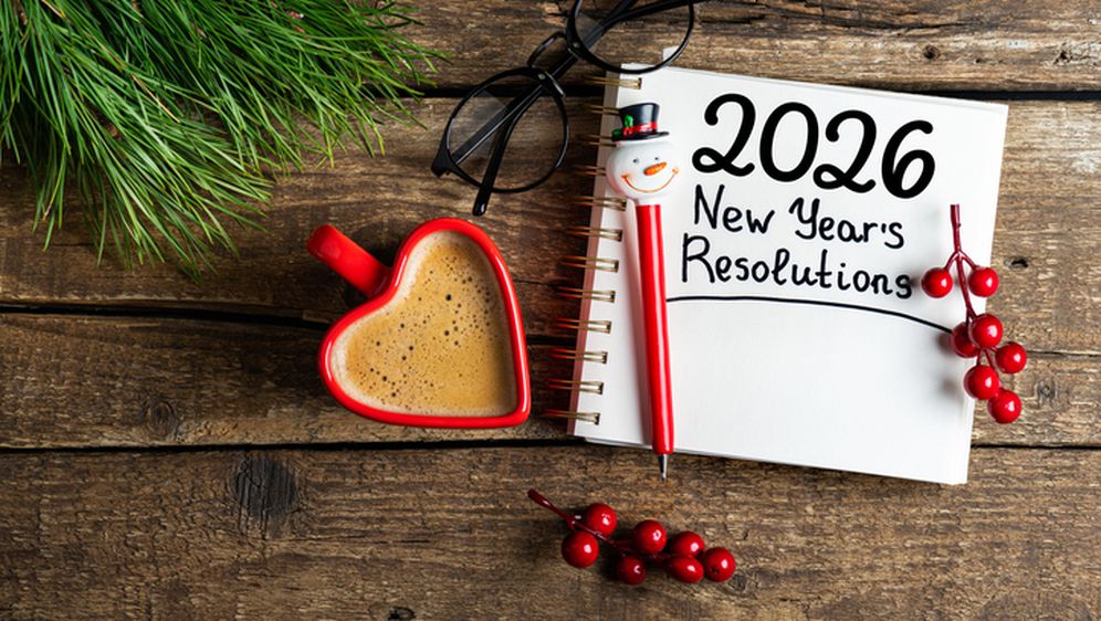 Novogodišnja odluka, ilustracija