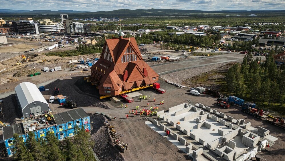 Grad Kiruna u Švedskoj