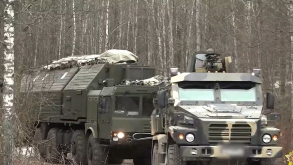 Razmještaj Orešnika u Bjelorusiji