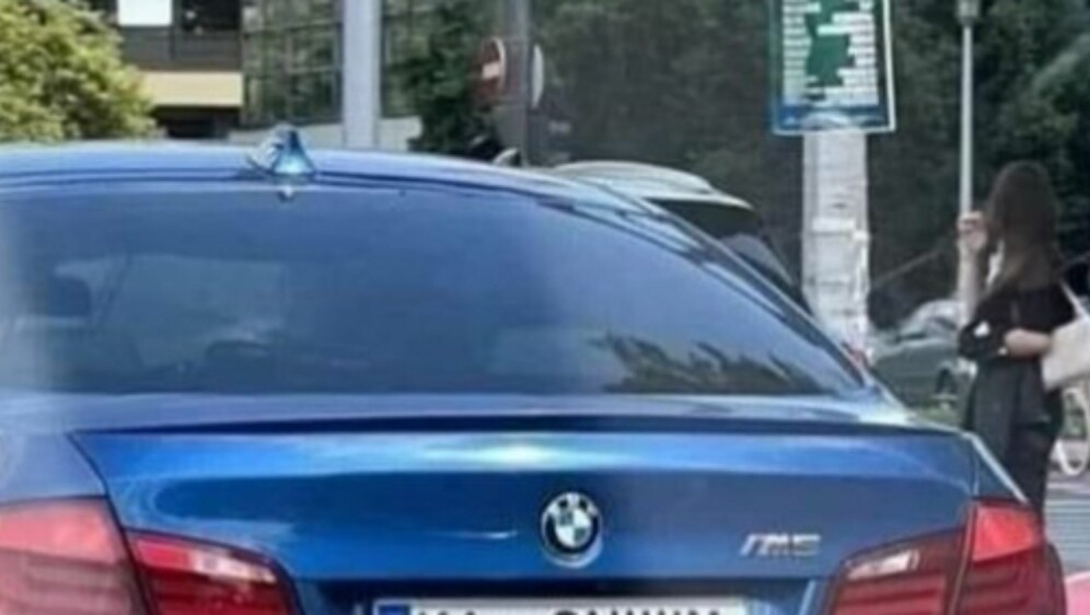Bmw u Hrvatskoj s neobičnom registracijom