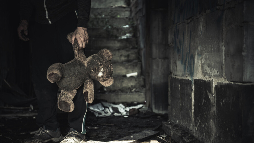 Ilustracija: djeca u ratu