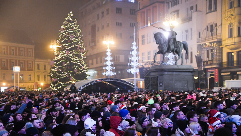 Doček Nove godine, ilustracija