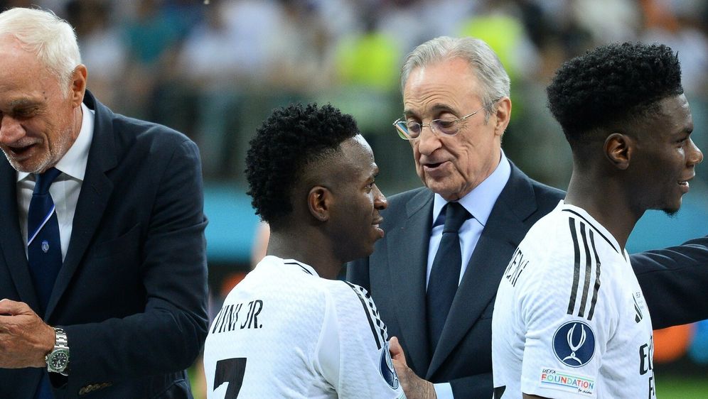 Florentino Perez i Vinicius Jr.