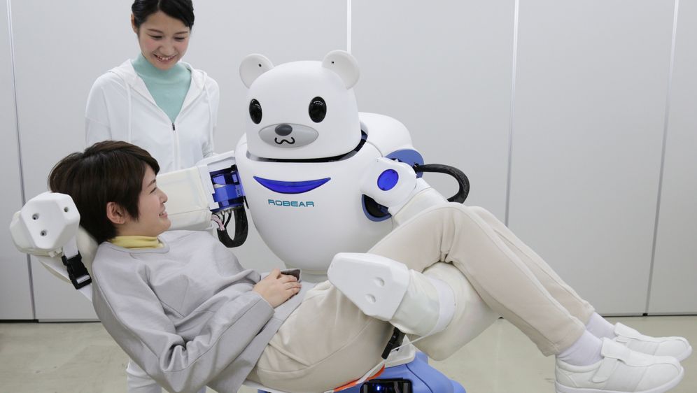 Robot za njegu starijih (Foto: AFP)