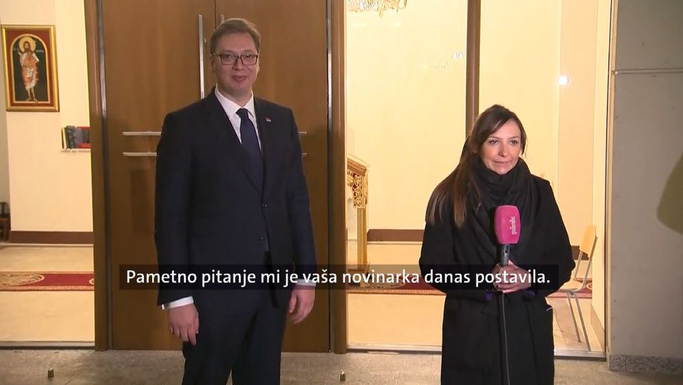 Vučić o Ivani Petrović (Foto: Dnevnik.hr)