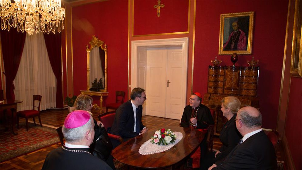 Sastanak u Nadbiskupskom dvoru (Foto: Tiskovni ured Zagrebačke nadbiskupije)