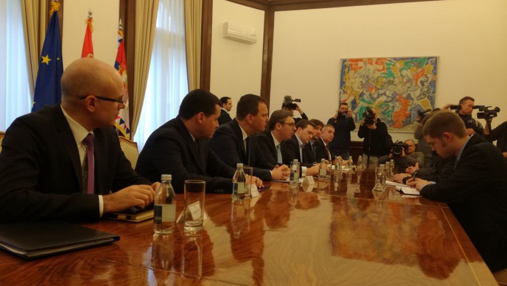 Sastanak Aleksandra Vučića s predstavnicima hrvatske nacionalne manjine u Srbiji (Foto: Dnevnik.hr)