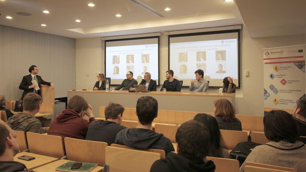 Panel na TeamSoc21 (Foto: Dario Pevec/TeamSoc21)