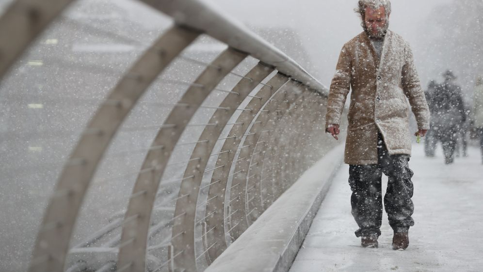 Hladnoća u Europi (Foto: AFP)