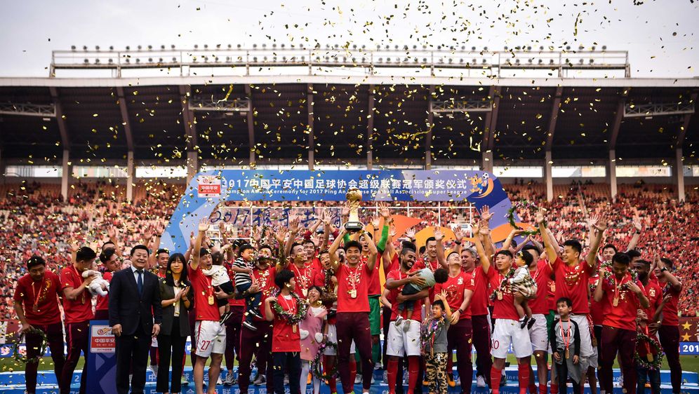 Guangzhou Evergrande slavi naslov prvaka Kine (Foto: AFP)